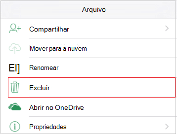 Excluir Um Arquivo Suporte Do Office