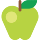 رمز مشاعر التفاح الأخضر