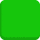رمز مشاعر مربع أخضر
