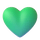 رمز مشاعر «قلب أخضر» ل Teams