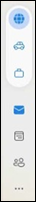 التنقل الأيسر Outlook for Mac الجديد
