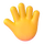 رمز مشاعر «يد الفرق» بالأصابع