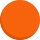 رمز مشاعر دائرة برتقالية