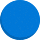 رمز مشاعر الدائرة الزرقاء