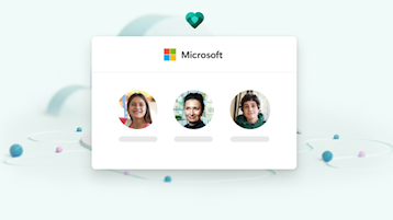 Графика „Семейство в Microsoft“