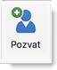 The Invite icon is shown on the Organizer Meeting tab.
