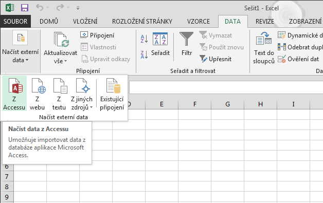 Kurz Import Dat Do Excelu A Vytvoření Datového Modelu Excel 5121
