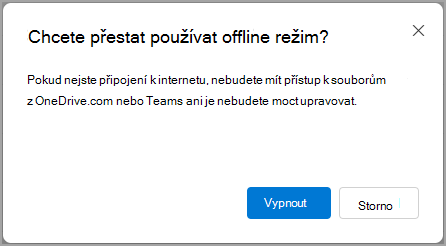 přestat používat offline režim screenshot.png
