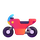 Emoji motocyklu Teams