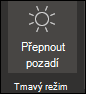 Vypnutí tmavého režimu