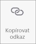 Tlačítko Kopírovat odkaz na OneDrivu pro Android