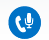 Snímek obrazovky s ikonou mikrofonu a telefonu pro ovládání zvuku ve schůzce