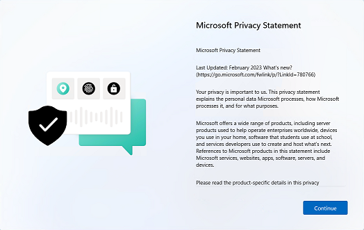 Windows 11 ochrana osobních údajů