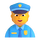 Teams police officer emoji