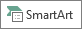 Tlačítko SmartArt s menší velikostí