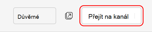 Přechod na kanál