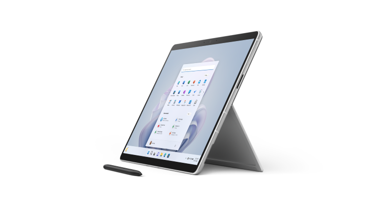 Vykreslování Surface Pro 9