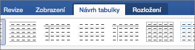 Shows the Table Design and Layout tabs for managing tables