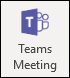 Přidání schůzky týmu