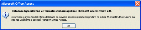 Tato databáze byla uložena ve formátu Microsoft Accessu 2.0.
