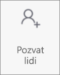 Tlačítko Pozvat Lidé ve OneDroidu pro Android