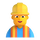 Team man construction worker emoji