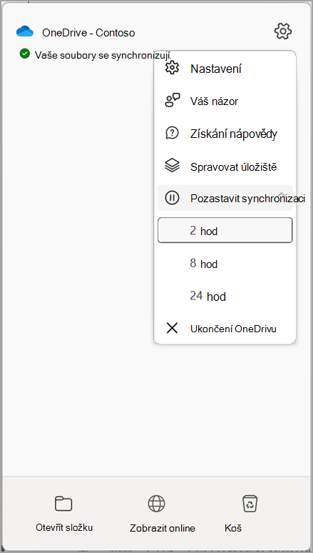 Jak zrušit synchronizaci složky OneDrive?
