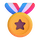 Emoji med holdsportsmedalje