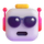 Emoji med cool Teams-robot