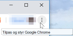 Billede af egenskaber for Google Chrome-webbrowser