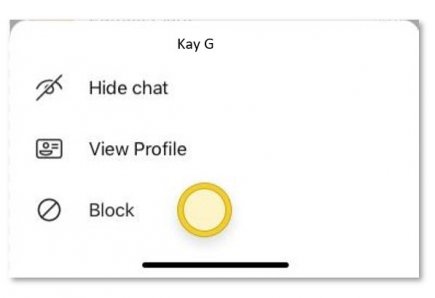 Bloker eller fjern blokeringen af en Skype-bruger i Microsoft Teams