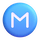 Emoji med M-cirkel i Teams