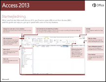 Startvejledning til Access 2013