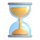 Emoji med teams-timeglas udført