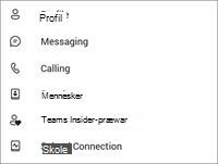 Mobilindstillinger for Teams gratis