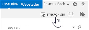 Synkronisere OneDrive for Business i SharePoint 2013