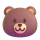 Emoji med bjørnehoved i Teams