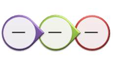SmartArt-grafisk layout af cirkelproces