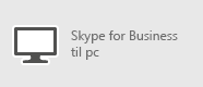 Skype for Business – Windows-pc
