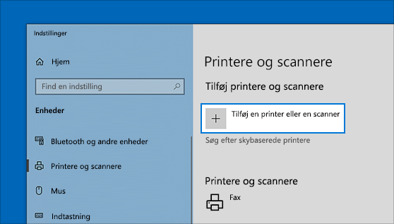 Følsom Økonomisk Hej Tilføj en printer eller scanner i Windows - Microsoft Support