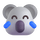 Emoji med teams, der griner koala