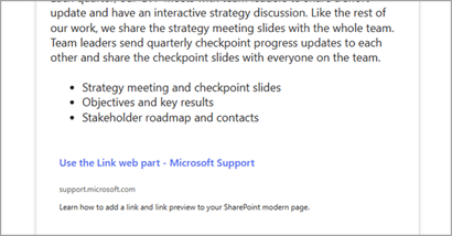 Skærmbillede af SharePoint-nyheder 40 one.png