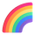 Emoji med regnbue i Teams