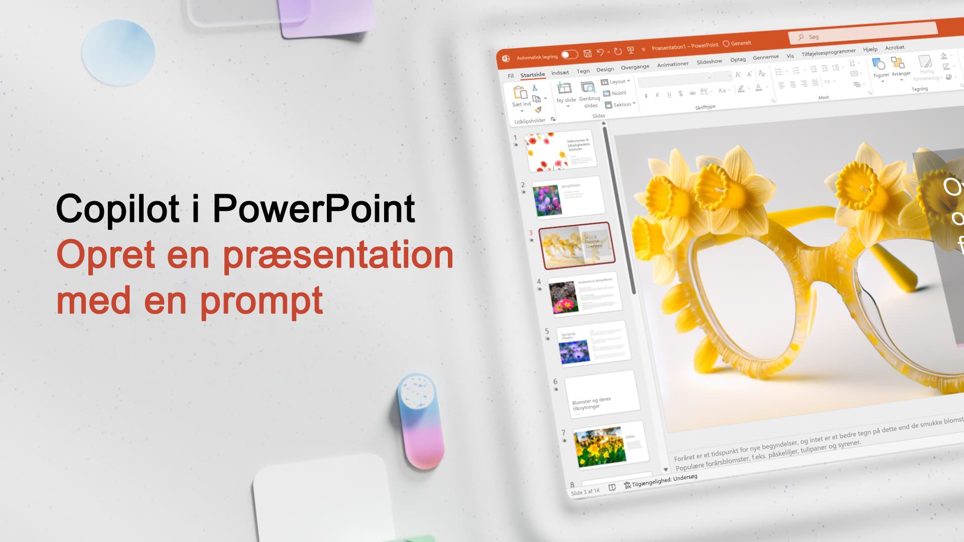 Video: Opret en præsentation med en prompt