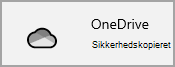 OneDrive-ikon fra Windows 10 Indstillinger, der bekræfter, at alle mapper er fuldt sikkerhedskopieret.