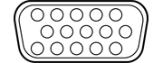 Standard VGA-forbindelse