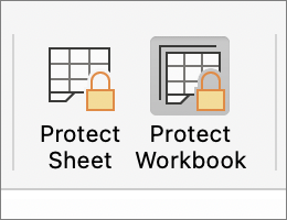 Beskyt projektmappe fremhævet i MacOS