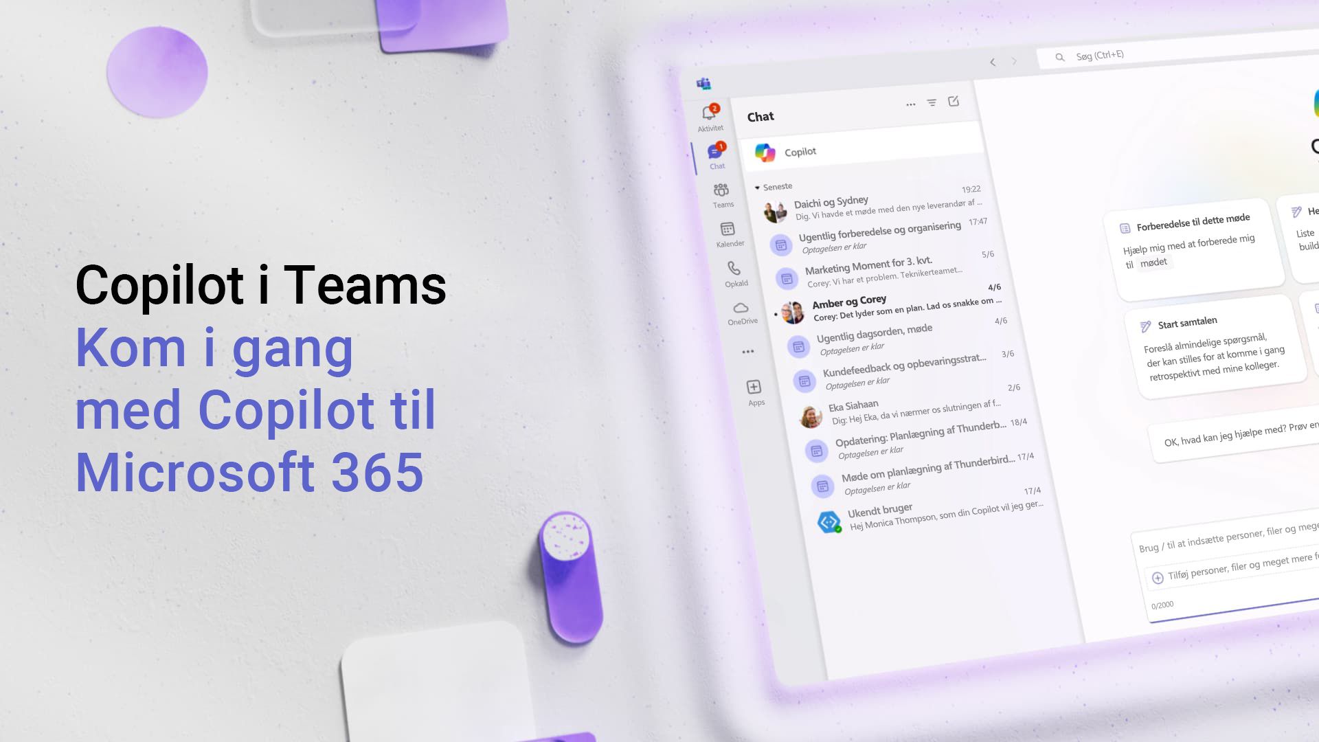 Video: Opret forbindelse med Copilot til Microsoft 365