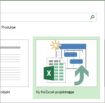 Excel-projektmappeskabelon