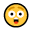 Emoji med wow-ansigt